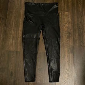 Spanx Faux Leather Leggings